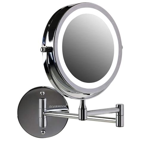 mountable makeup mirror|rechargeable wall mounted makeup mirror.